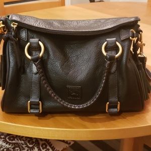 Dooney & Bourke Black Leather Satchel
